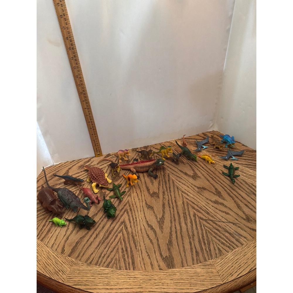 Vintage Kids Playskool Unbranded Dinosaur Toy Figure Lot 20+ Multi